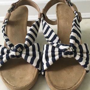 Aerosols blue stripe summer shoes